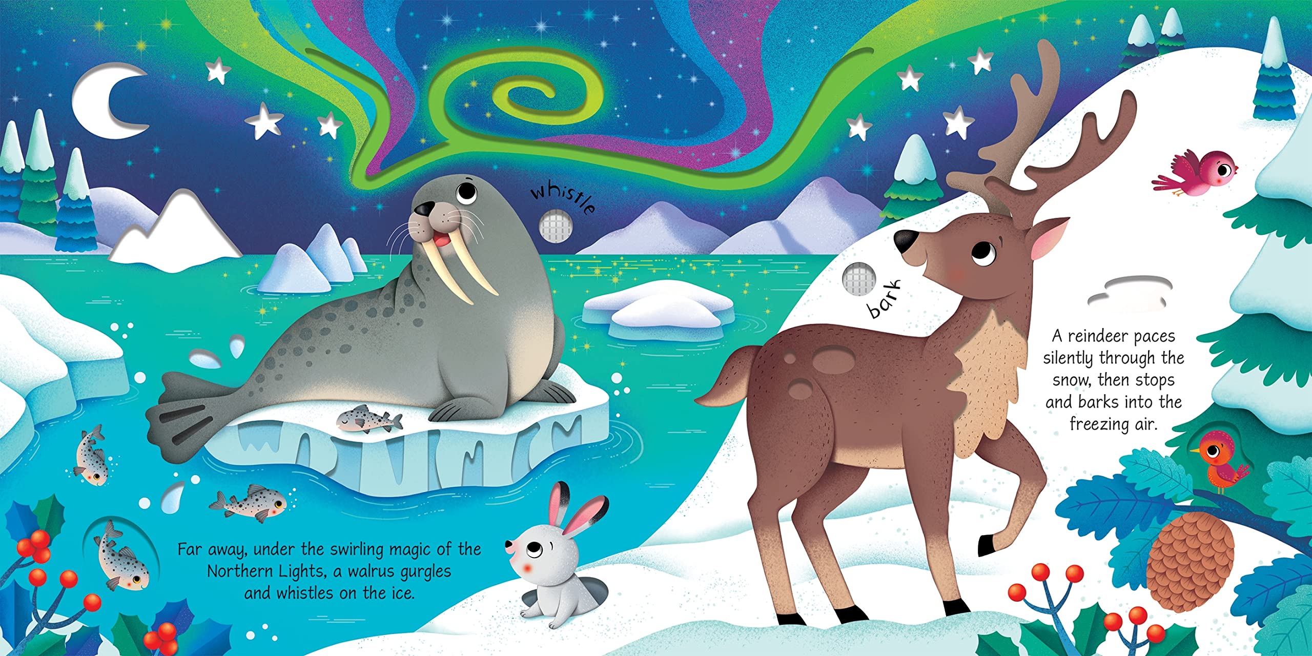 Wild Animals Sound Book (Usborne Sound Books)