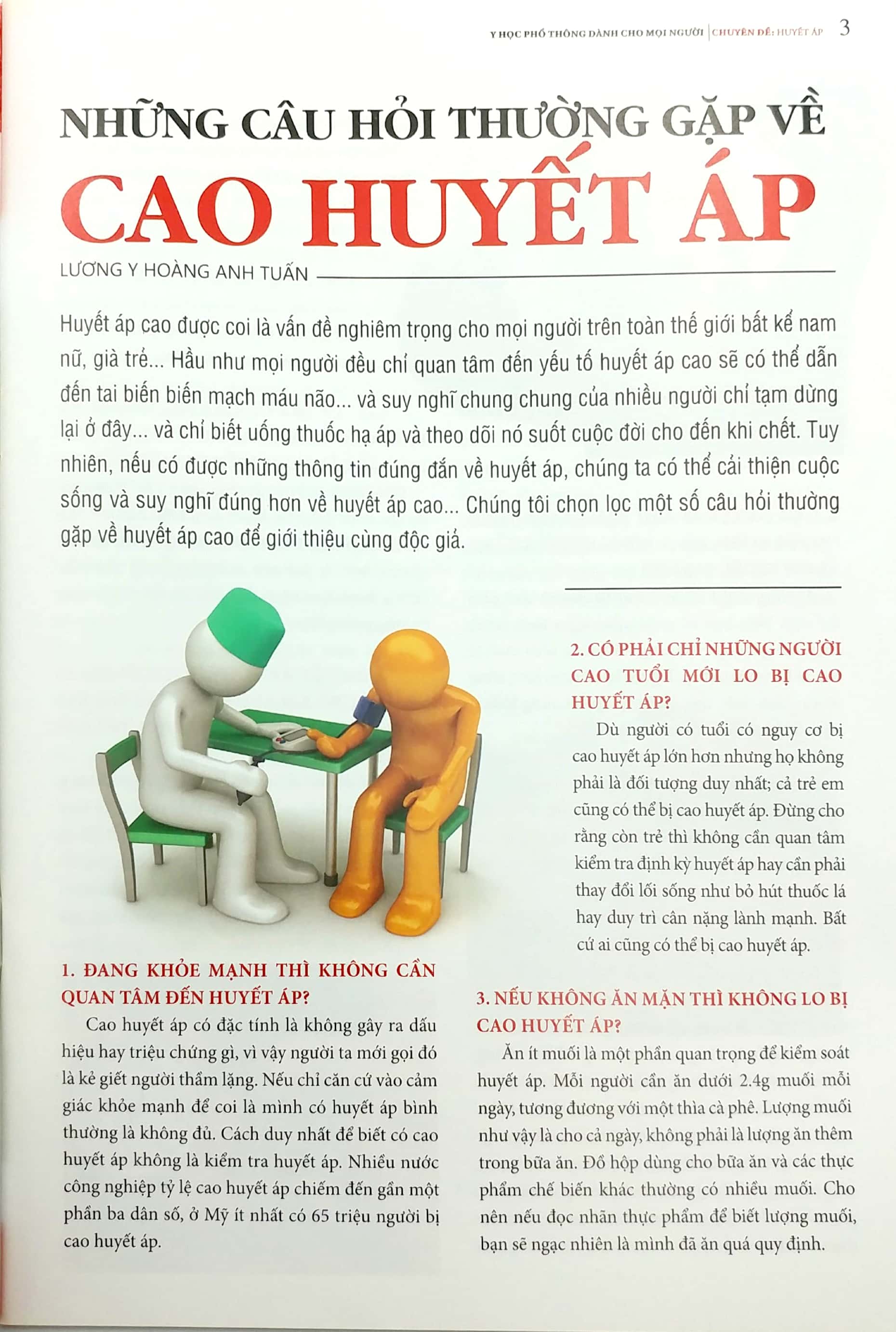Y Học Phổ Thông Dành Cho Mọi Người - Chuyên Đề: Huyết Áp PDF Y Học Phổ Thông Dành Cho Mọi Người - Chuyên Đề: Huyết Áp PDF