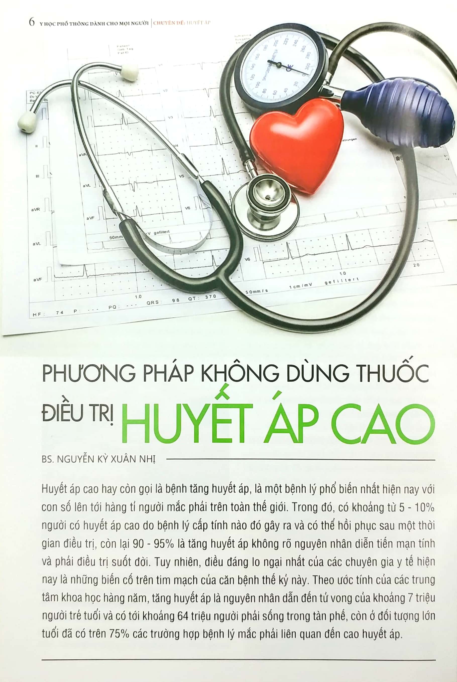 Y Học Phổ Thông Dành Cho Mọi Người - Chuyên Đề: Huyết Áp PDF Y Học Phổ Thông Dành Cho Mọi Người - Chuyên Đề: Huyết Áp PDF
