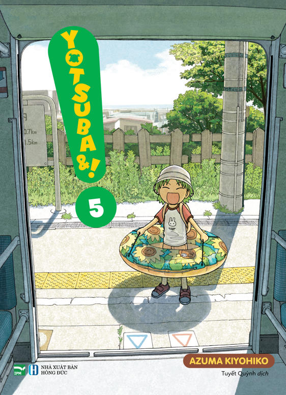 Truyện Tranh Yotsuba&! Tập 5 Bản Đặc Biệt Tặng Kèm Bìa Áo Đặc