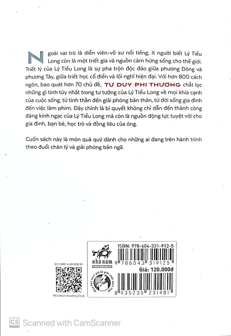 Tư Duy Phi Thường: Minh Triết Cho Đời Sống Thường Nhật PDF Tư Duy Phi Thường: Minh Triết Cho Đời Sống Thường Nhật PDF