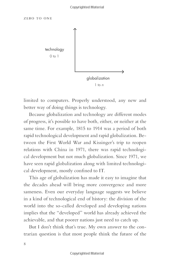 ZERO TO ONE NOTES ON START UPS OR HOW TO BUILD THE FUTURE PDF visual data 6