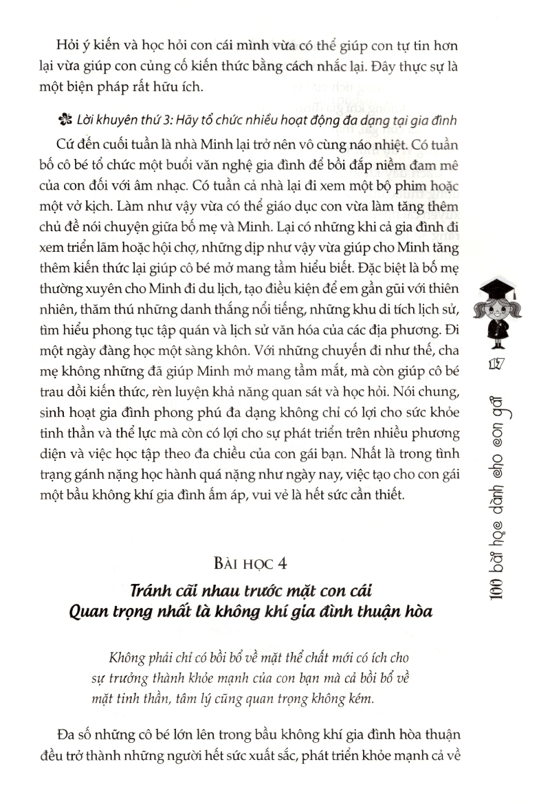 100 Bài Học Dành Cho Con Gái Tái bản 2017 PDF 100 Bài Học Dành Cho Con Gái Tái bản 2017 PDF