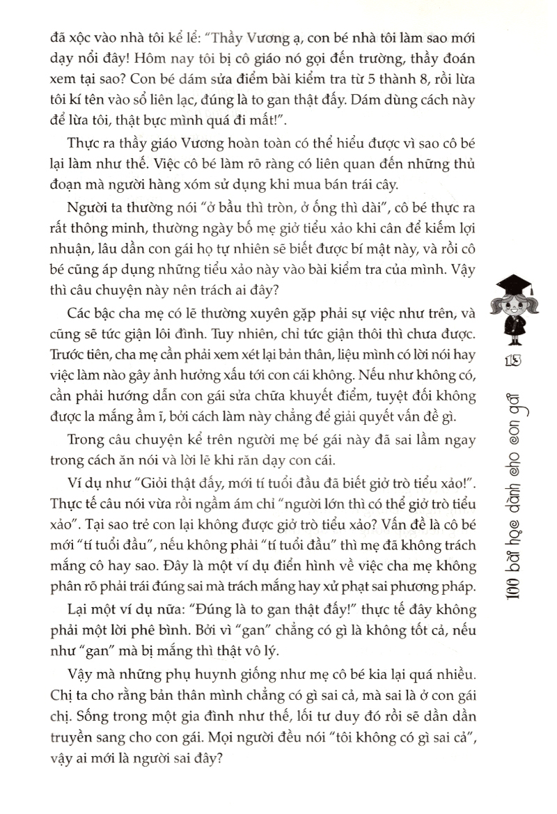 100 Bài Học Dành Cho Con Gái Tái bản 2017 PDF 100 Bài Học Dành Cho Con Gái Tái bản 2017 PDF