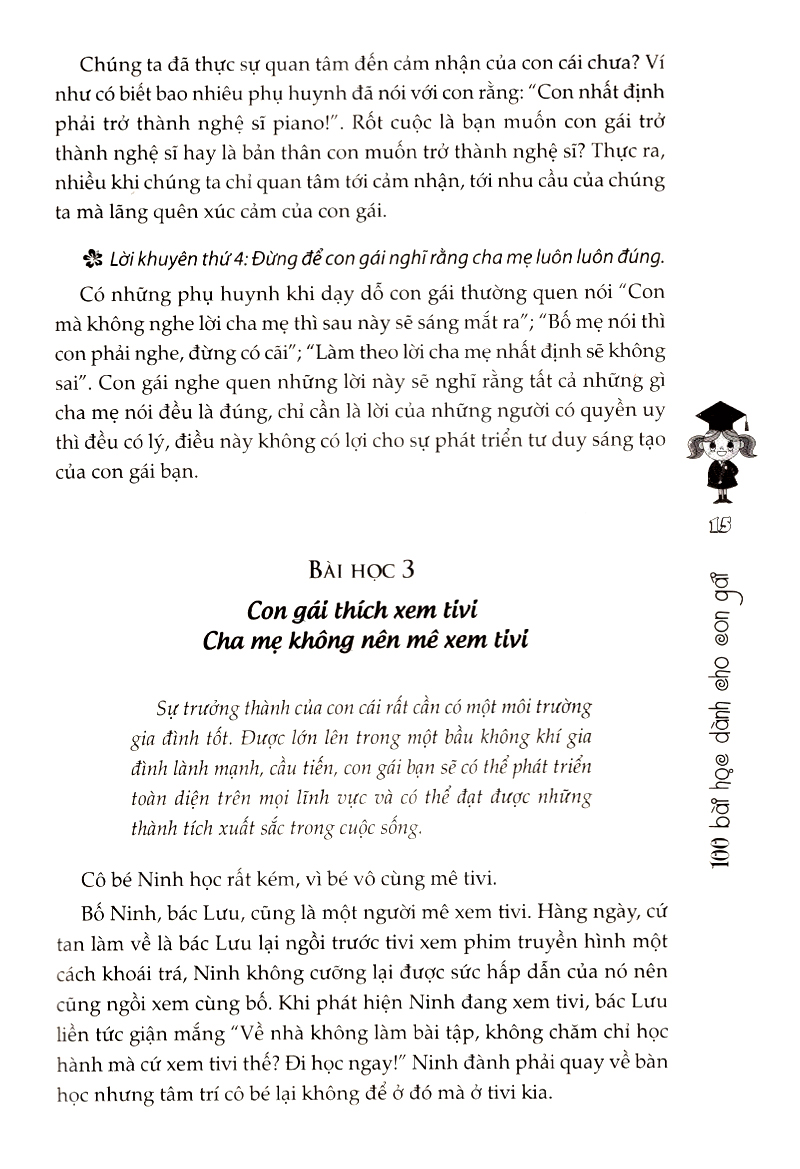 100 Bài Học Dành Cho Con Gái Tái bản 2017 PDF 100 Bài Học Dành Cho Con Gái Tái bản 2017 PDF