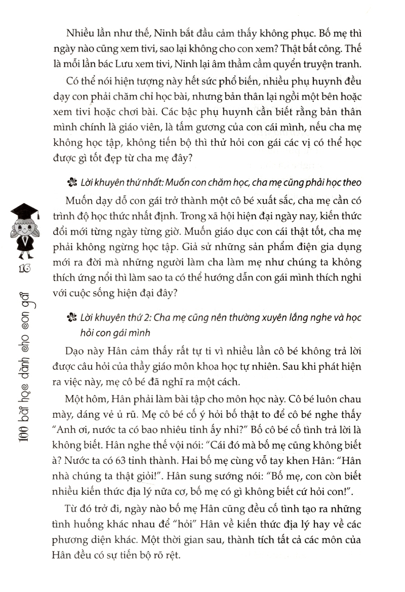 100 Bài Học Dành Cho Con Gái Tái bản 2017 PDF 100 Bài Học Dành Cho Con Gái Tái bản 2017 PDF