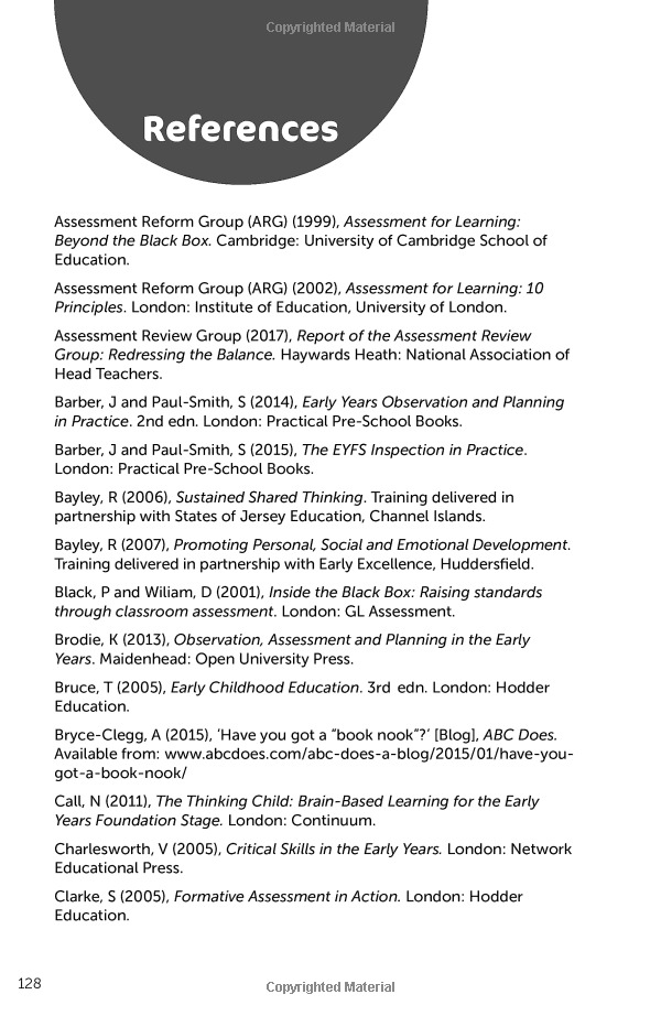 100 Ideas For Early Years Practitioners Observation, Assessment