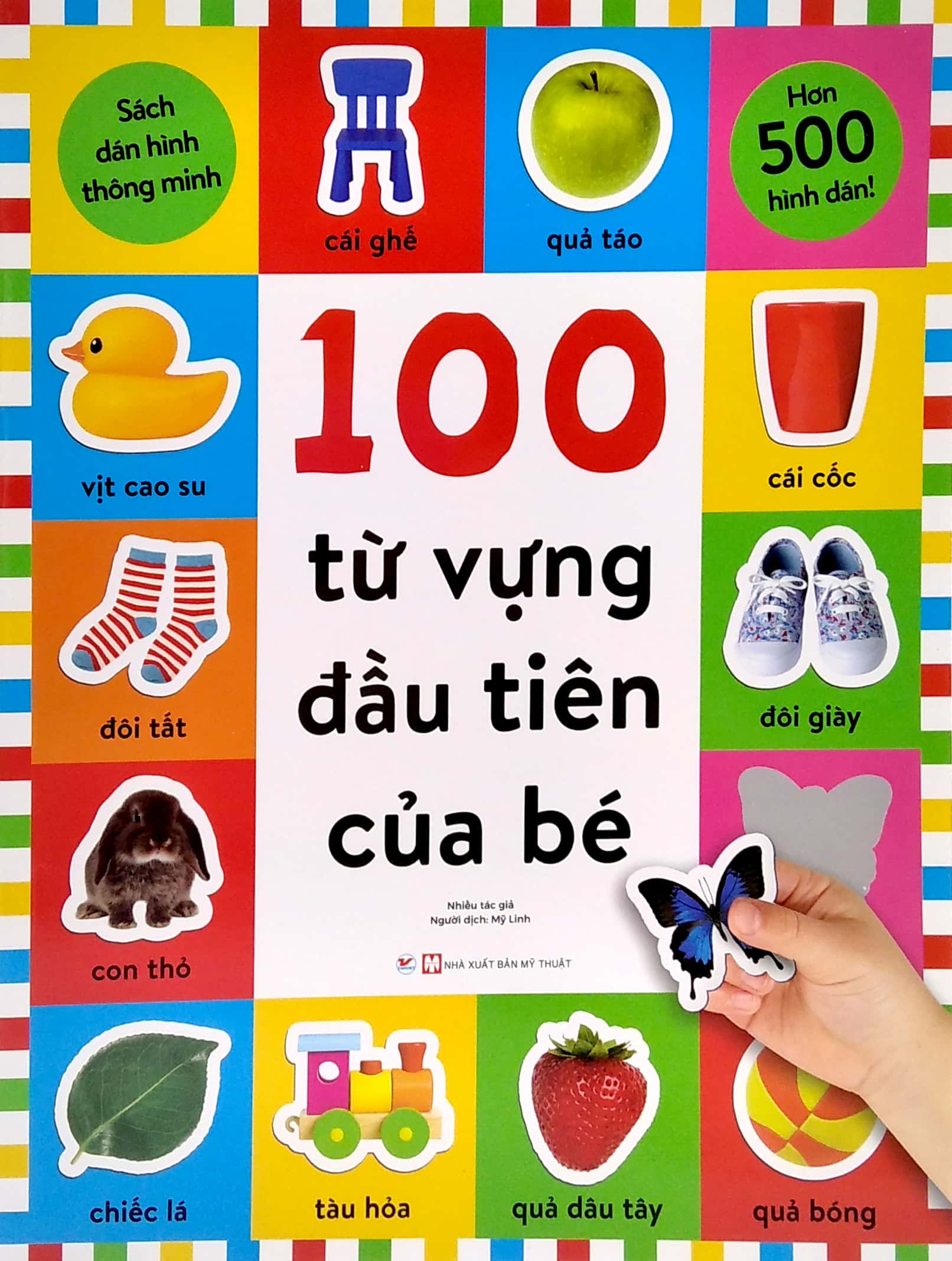 Sách Dán Hình Thông Minh - 100 Từ Vựng Đầu Tiên Của Bé PDF đọc ebook online, epub online, nghe sách nói audio miễn phí.