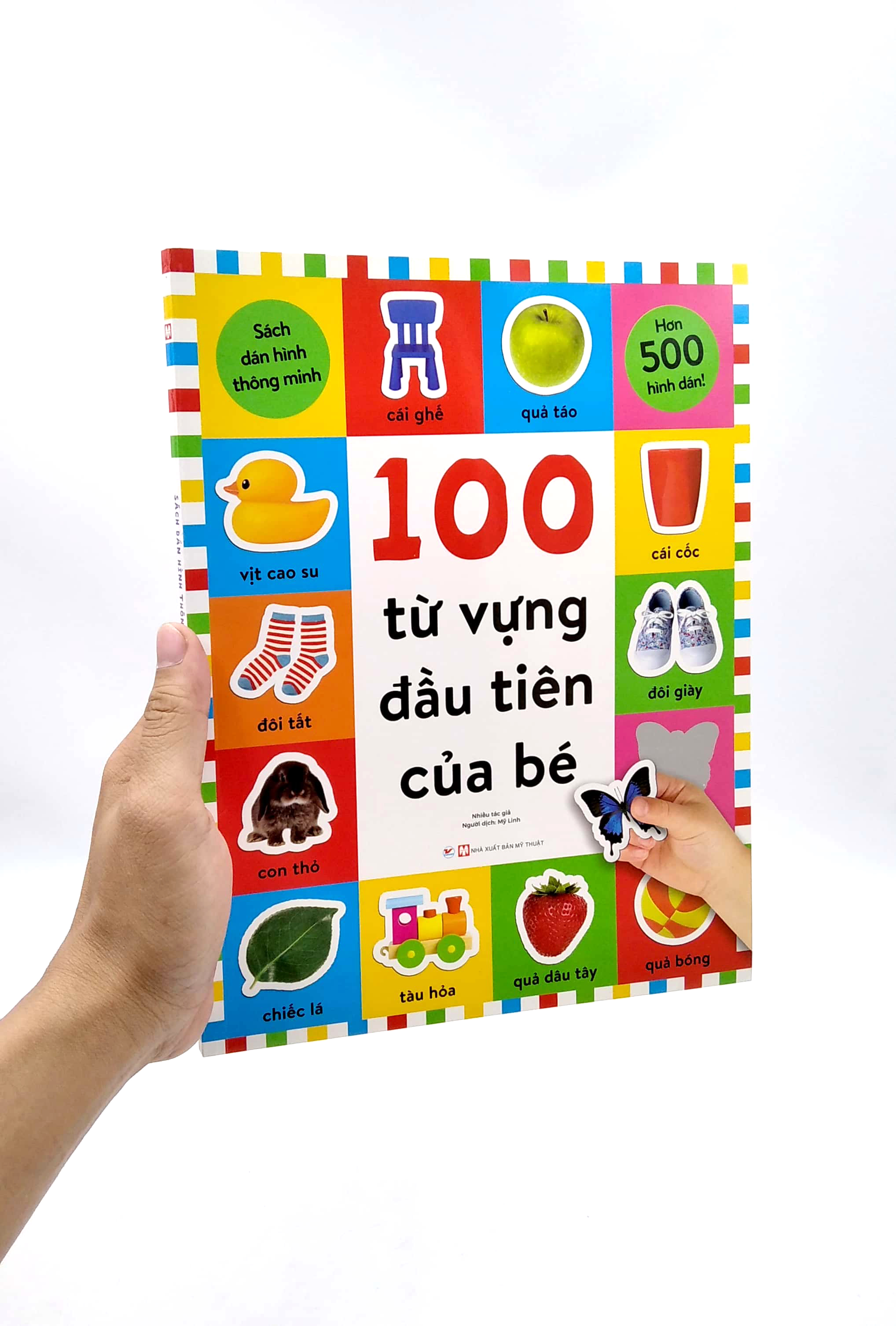 Sách Dán Hình Thông Minh - 100 Từ Vựng Đầu Tiên Của Bé PDF đọc ebook online, epub online, nghe sách nói audio miễn phí.