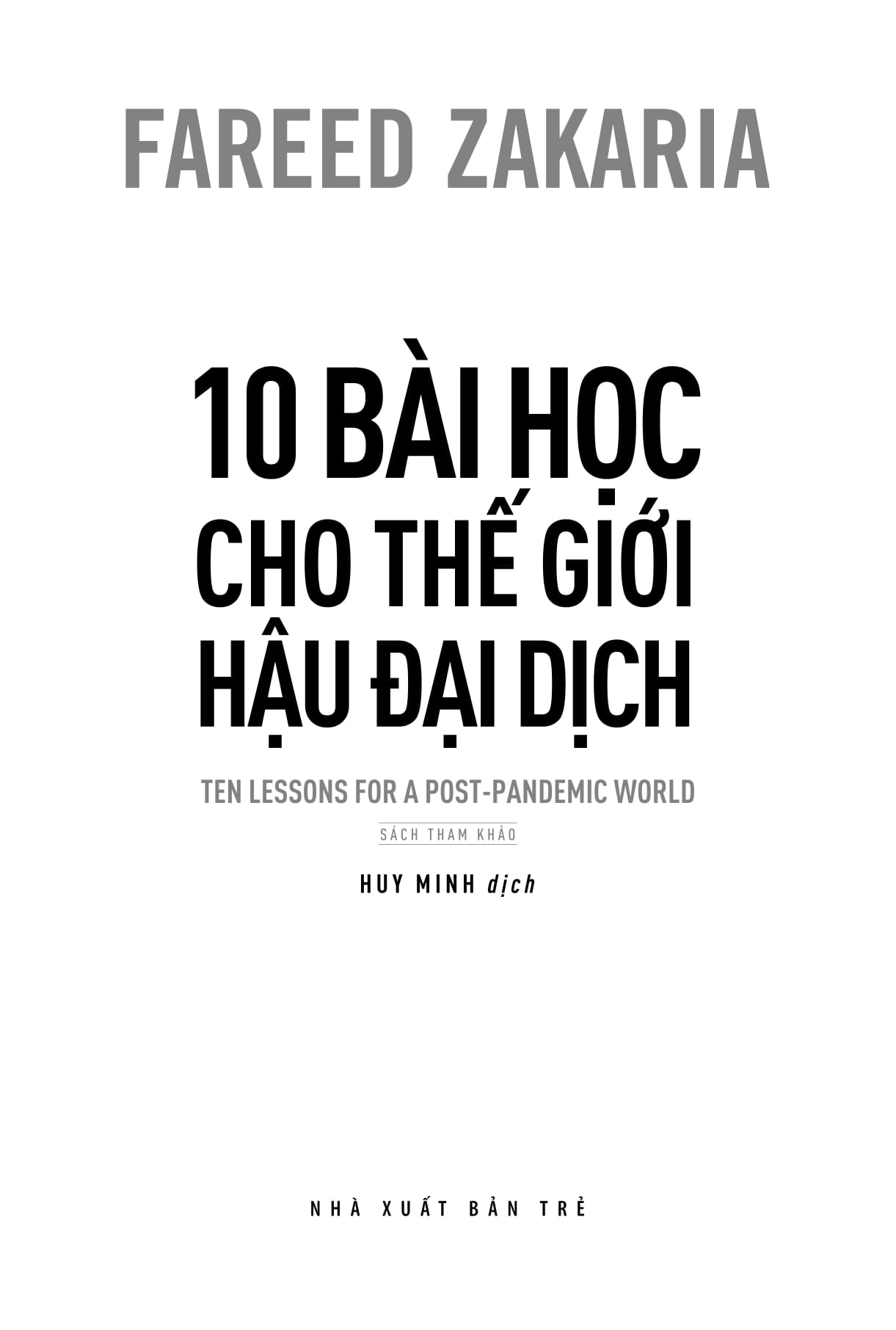 10 Bài Học Cho Thế Giới Hậu Đại Dịch - Ten Lessons For A Post-Pandemic World PDF 10 Bài Học Cho Thế Giới Hậu Đại Dịch - Ten Lessons For A Post-Pandemic World PDF