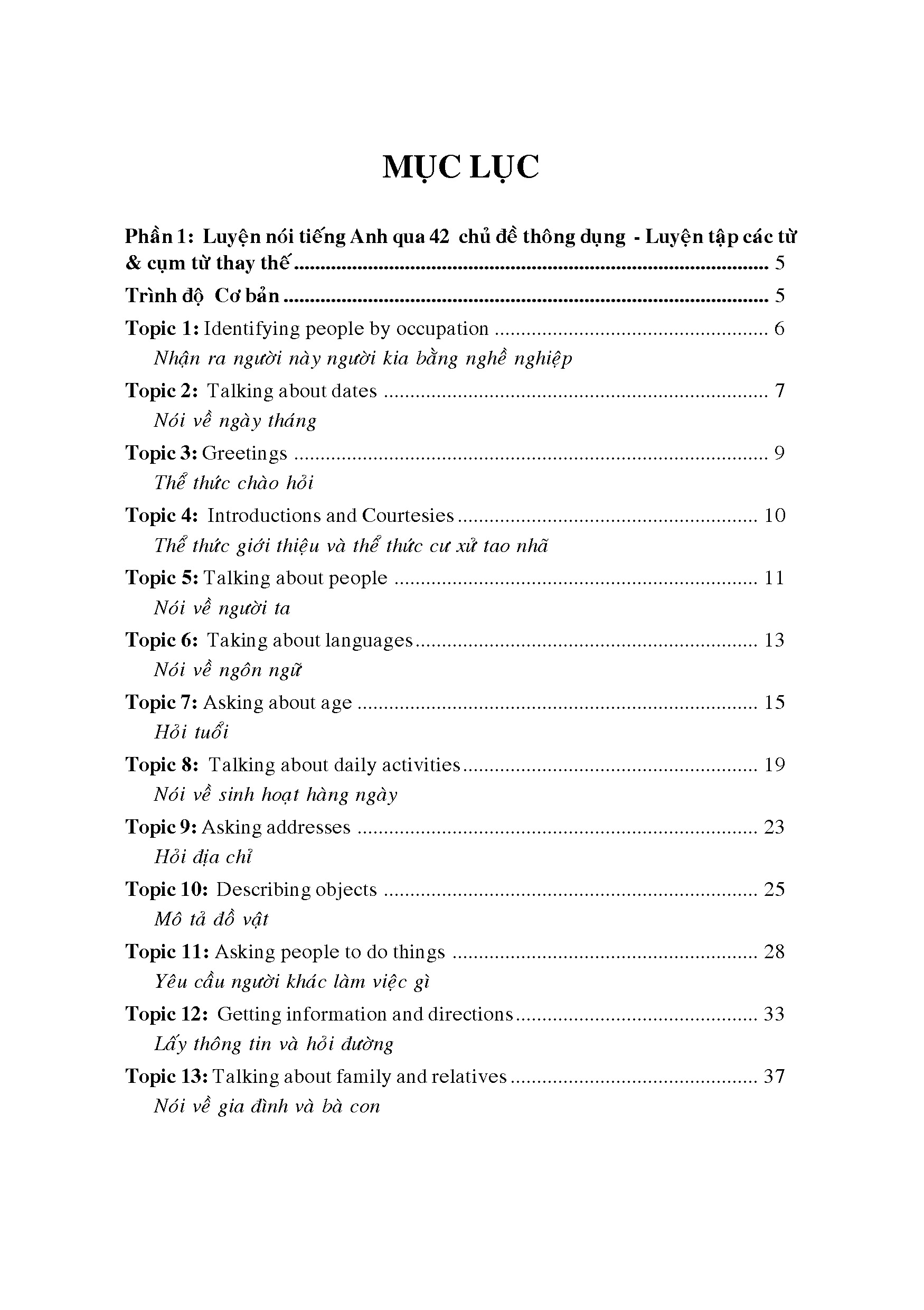 1200 Mẫu Câu Tiếng Anh Thông Dụng Trong Giao Tiếp PDF