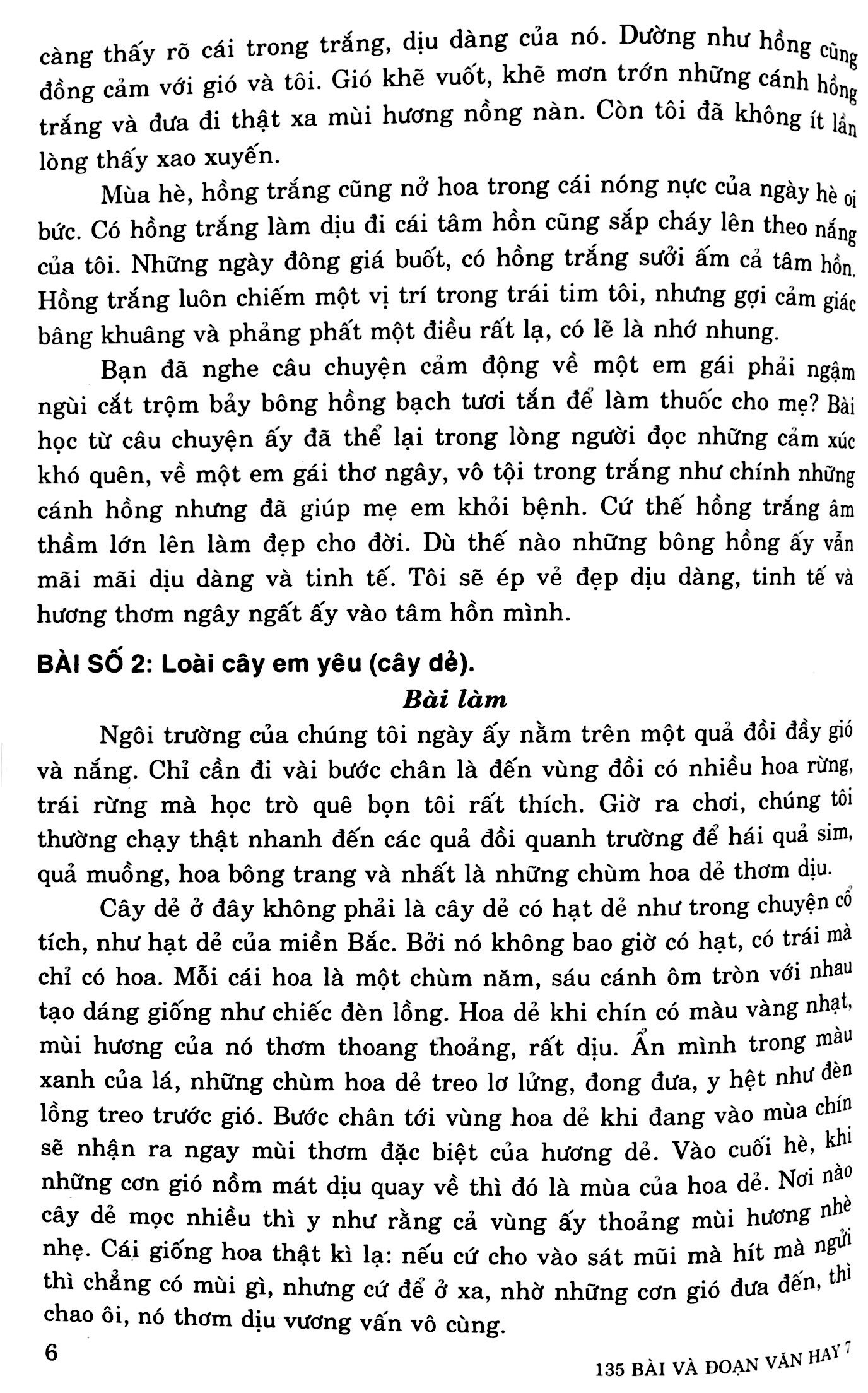 135 Bài Và Đoạn Văn Hay Lớp 7 PDF đọc ebook online, epub online, nghe sách nói audio miễn phí.