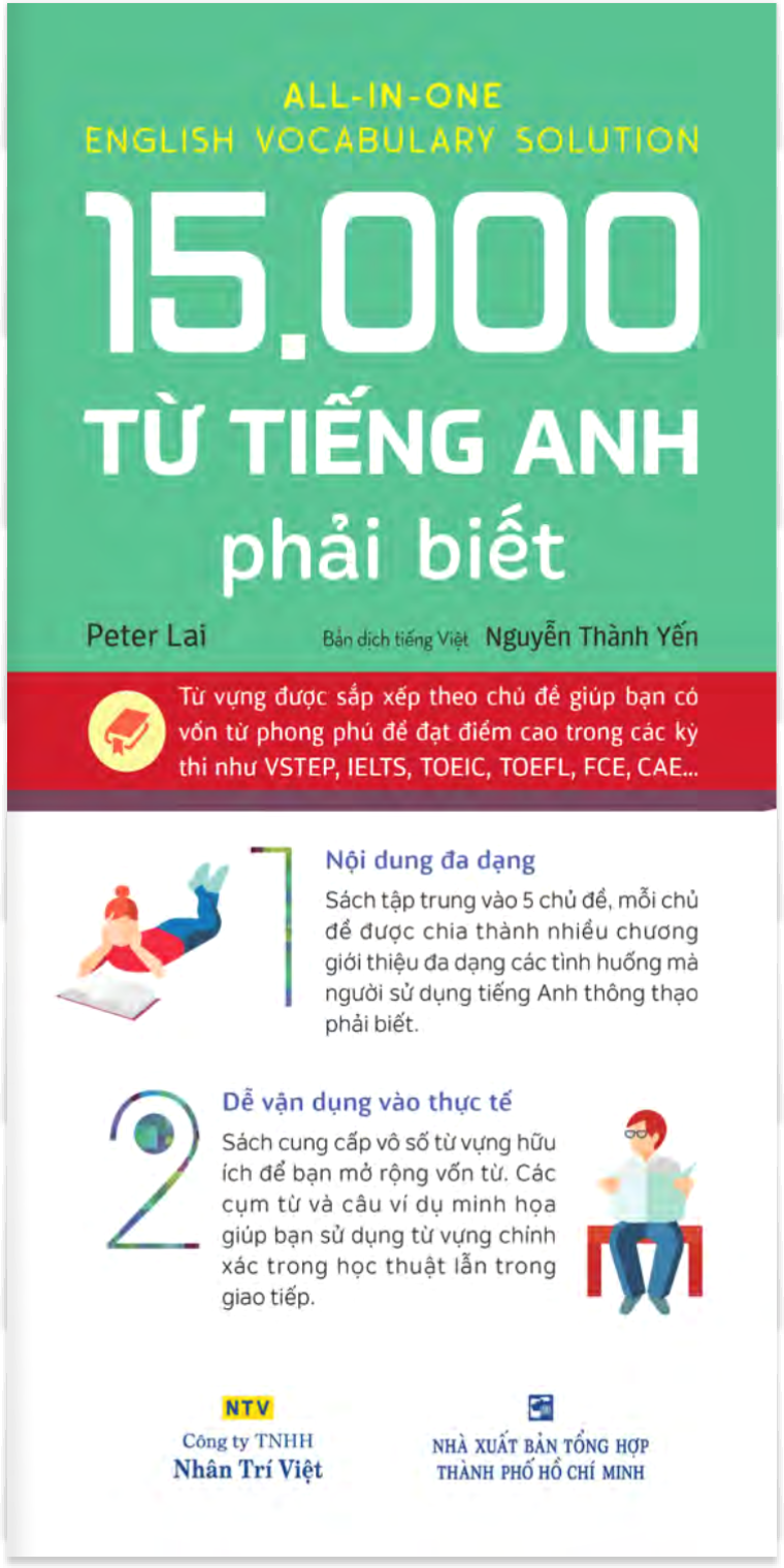 15.000 Từ Tiếng Anh Phải Biết PDF đọc ebook online, epub online, nghe sách nói audio miễn phí. Tải sách 15.000 Từ Tiếng Anh Phải Biết PDF đọc ebook online, epub online, nghe sách nói audio miễn phí.