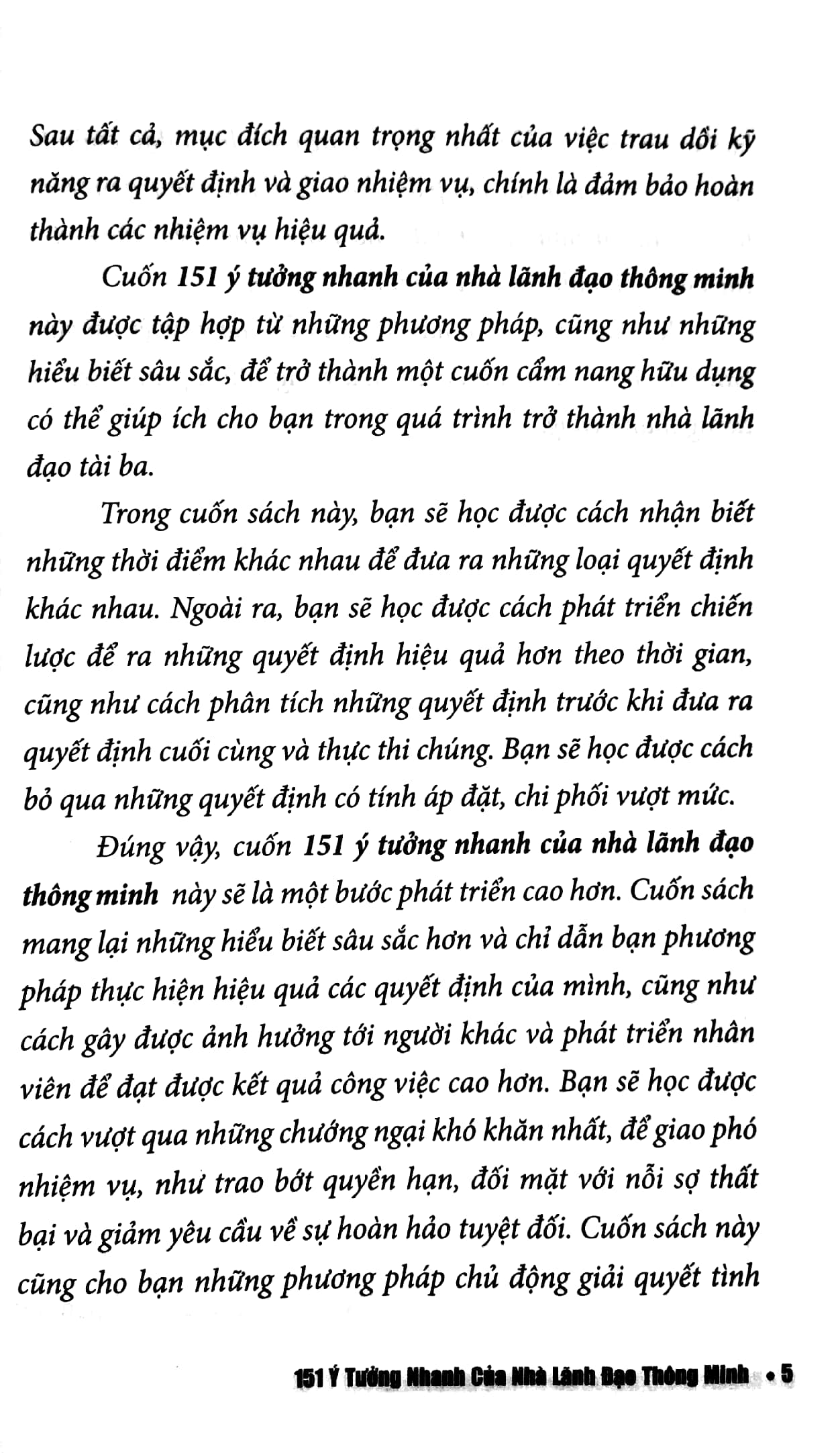 151 Ý Tưởng Nhanh Của Nhà Lãnh Đạo Thông Minh PDF 151 Ý Tưởng Nhanh Của Nhà Lãnh Đạo Thông Minh PDF