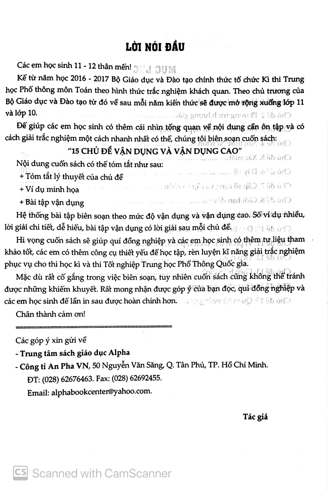Tải sách 15 Chủ Đề Vận Dụng & Nâng Cao Toán Trắc Nghiệm 11 PDF đọc ebook online, epub online, nghe sách nói audio miễn phí.