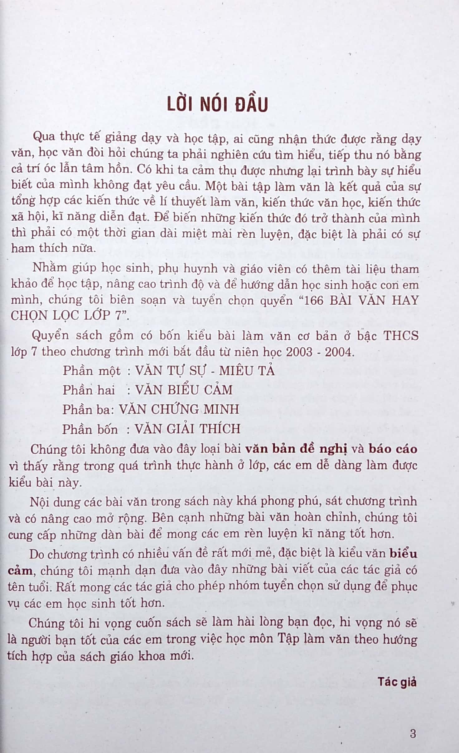 166 Bài Làm Văn Chọn Lọc 7 PDF đọc ebook online, epub online, nghe sách nói audio miễn phí.