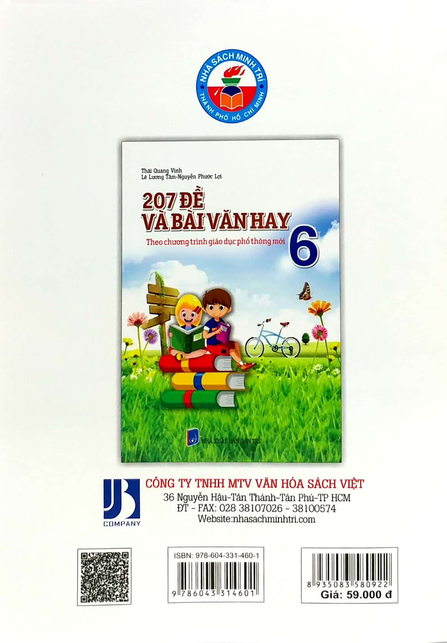 Tải sách 207 Đề Và Bài Văn Hay Lớp 6 (Theo Chương Trình Giáo Dục Phổ Thông Mới) PDF đọc ebook online, epub online, nghe sách nói audio miễn phí.