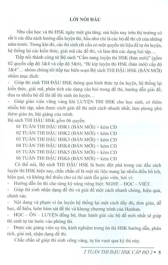 2 Tuần Thi Đậu HSK Cấp Độ 2 Bản Mới PDF 2 Tuần Thi Đậu HSK Cấp Độ 2 Bản Mới PDF