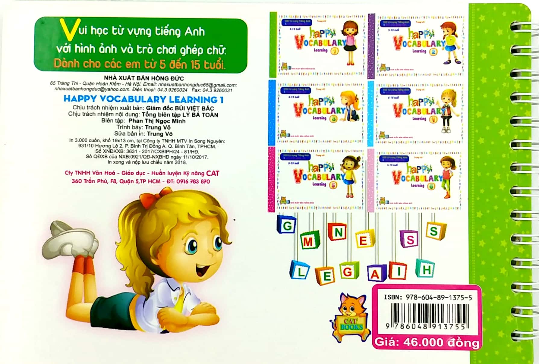 Bộ 300 Từ Vựng Tiếng Anh Và Trò Chơi Ghép Chữ - Happy Vocabulary Learning 1 PDF Bộ 300 Từ Vựng Tiếng Anh Và Trò Chơi Ghép Chữ - Happy Vocabulary Learning 1 PDF