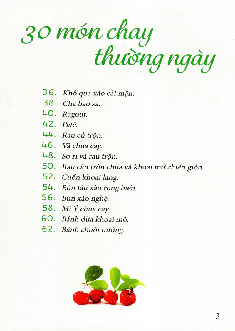 30 Món Chay Thường Ngày PDF đọc ebook online, epub online, nghe sách nói audio miễn phí.