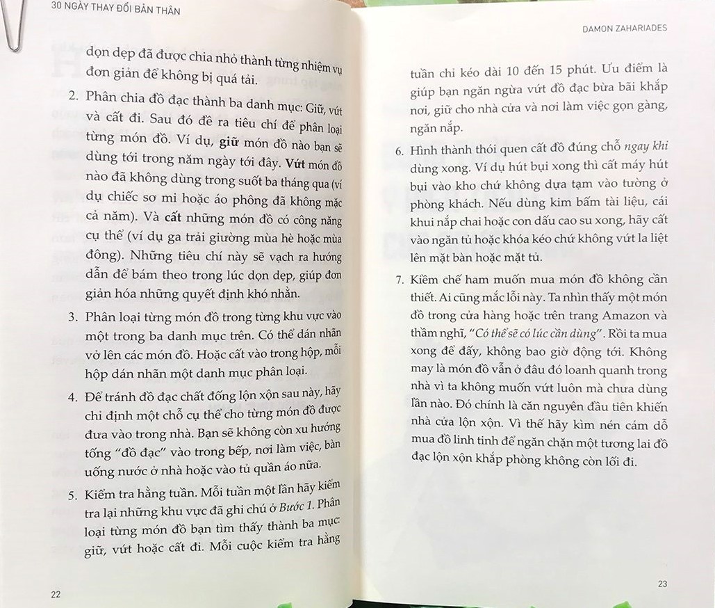 Bộ 30 Ngày Thay Đổi Bản Thân - Loại Bỏ 30 Thói Quen Xấu Đánh Cắp Thời Gian Của Bạn - Tập 2 PDF Bộ 30 Ngày Thay Đổi Bản Thân - Loại Bỏ 30 Thói Quen Xấu Đánh Cắp Thời Gian Của Bạn - Tập 2 PDF