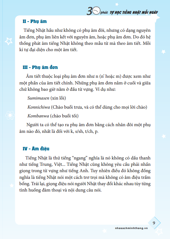 30 Phút Tự Học Tiếng Nhật Mỗi Ngày CD PDF