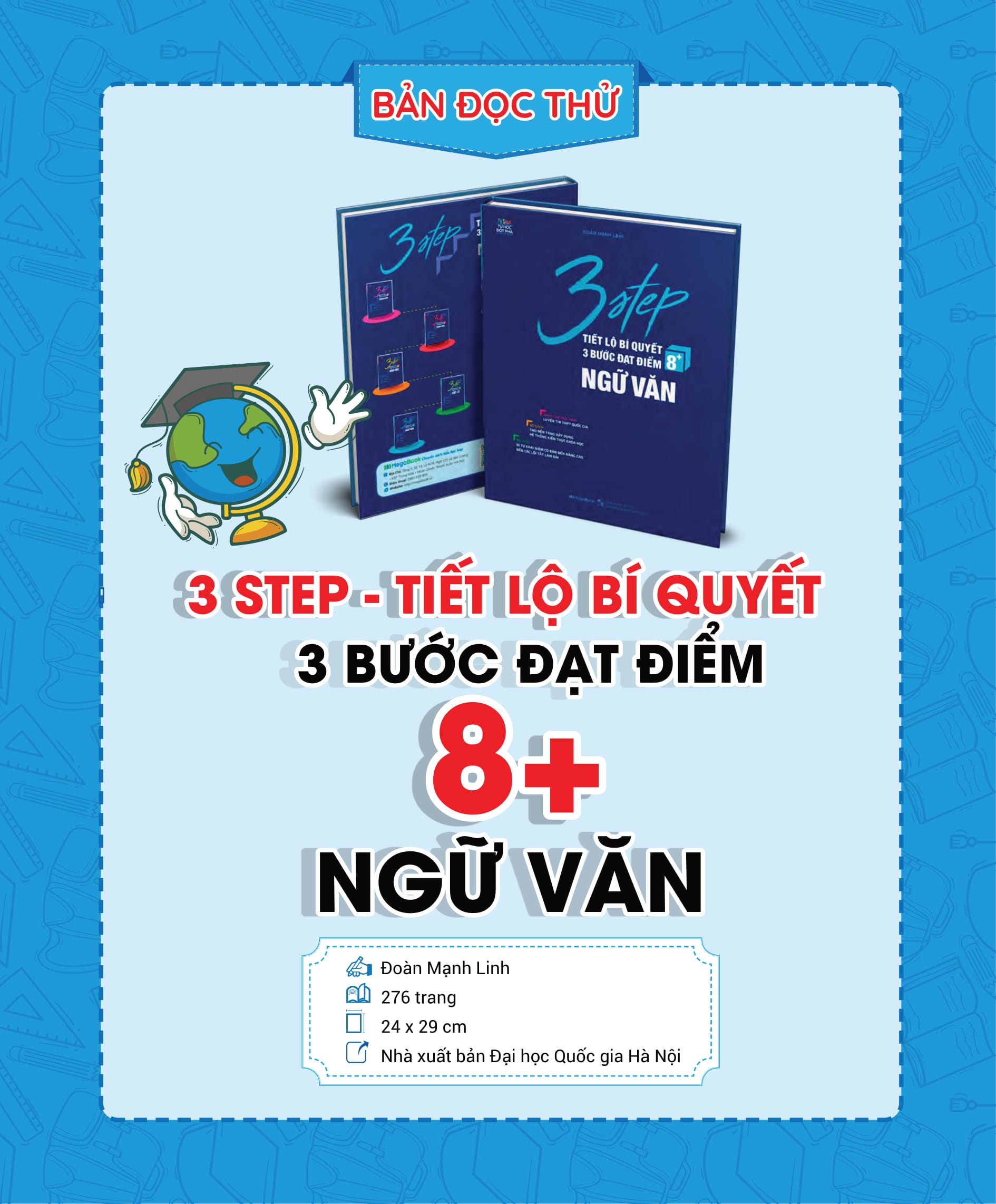 3 Step - Tiết Lộ Bí Quyết 3 Bước Đạt Điểm 8+ Ngữ Văn PDF đọc ebook online, epub online, nghe sách nói audio miễn phí. 3 Step - Tiết Lộ Bí Quyết 3 Bước Đạt Điểm 8+ Ngữ Văn PDF đọc ebook online, epub online, nghe sách nói audio miễn phí.