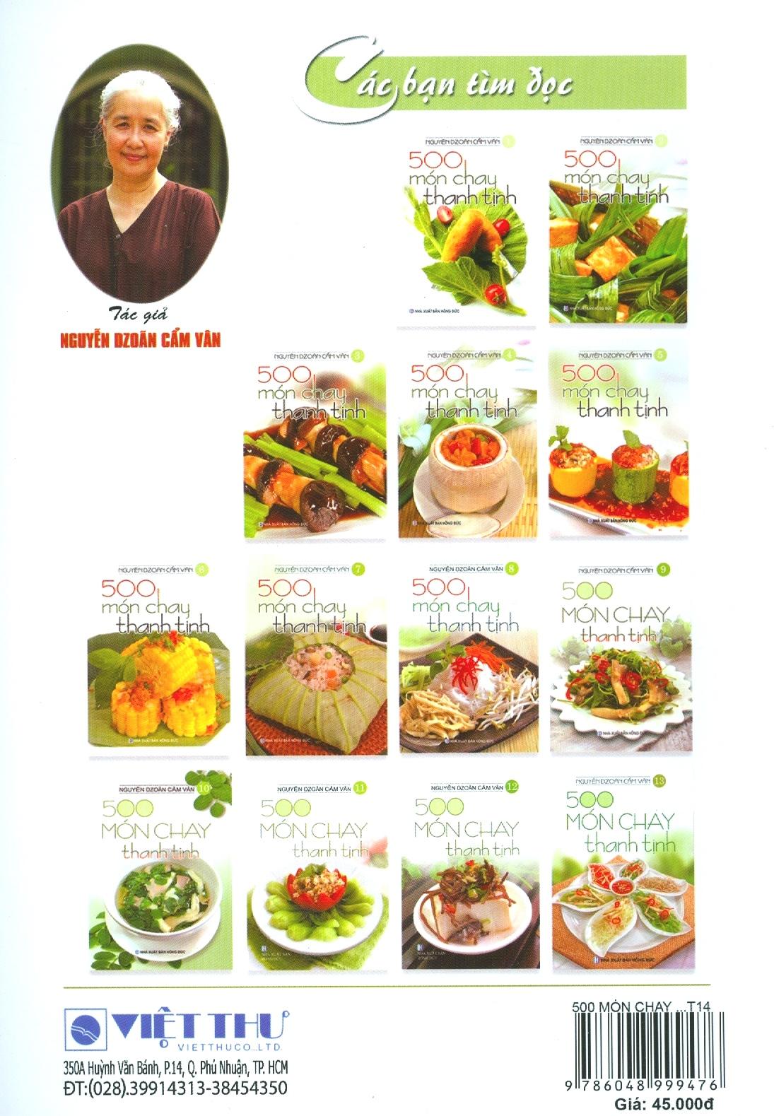Bộ 500 Món Chay Thanh Tịnh - Tập 14 PDF Bộ 500 Món Chay Thanh Tịnh - Tập 14 PDF