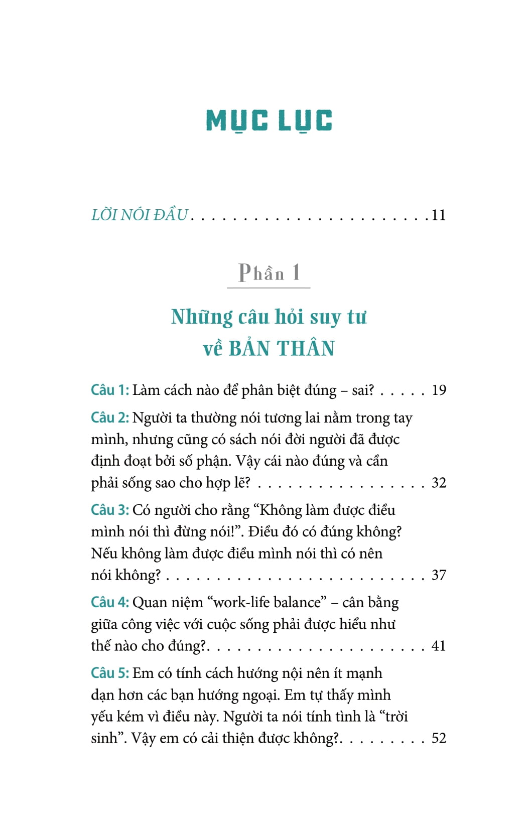 50 Câu Hỏi Về Nhân Sinh Quan PDF 50 Câu Hỏi Về Nhân Sinh Quan PDF