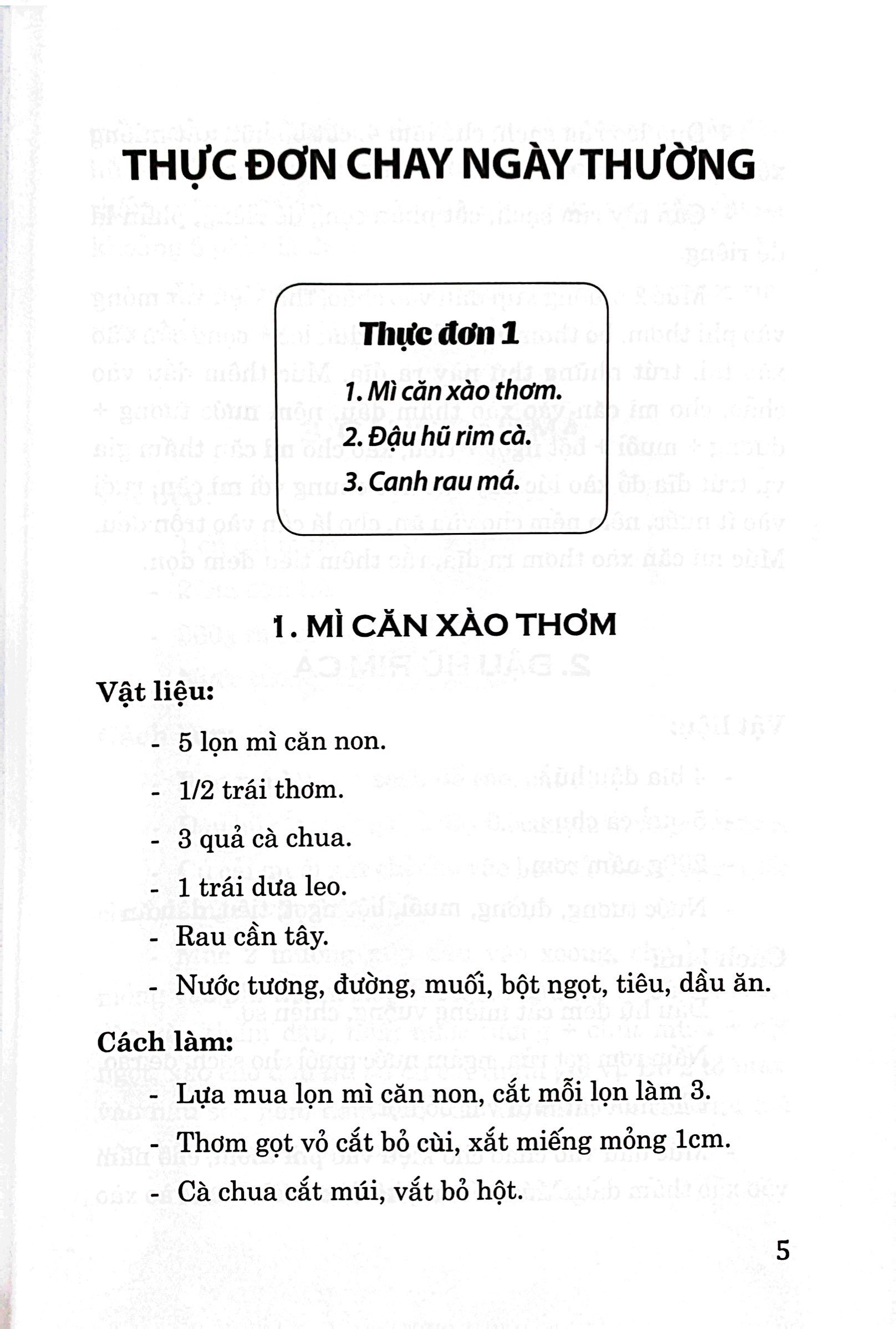 52 Thực Đơn Nấu Ăn Chay Trong Gia Đình PDF 52 Thực Đơn Nấu Ăn Chay Trong Gia Đình PDF