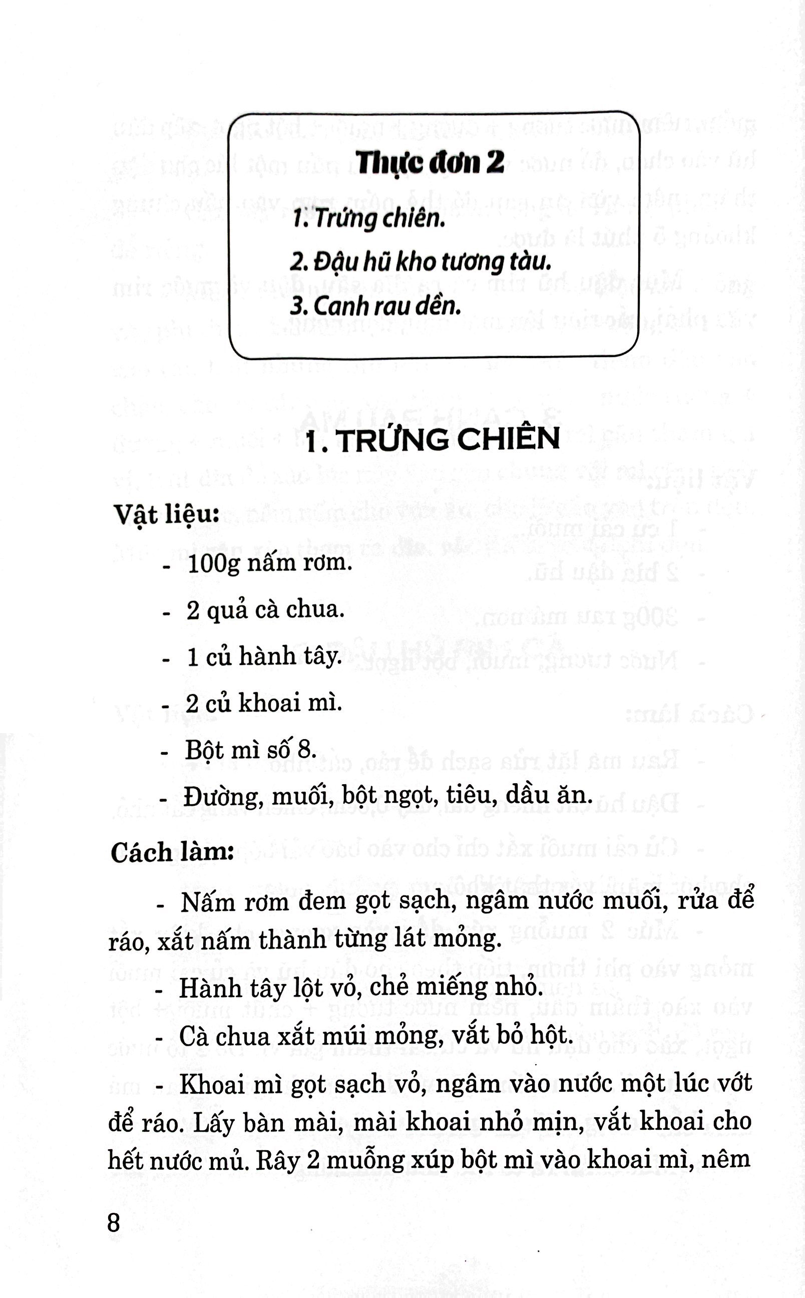 52 Thực Đơn Nấu Ăn Chay Trong Gia Đình PDF 52 Thực Đơn Nấu Ăn Chay Trong Gia Đình PDF