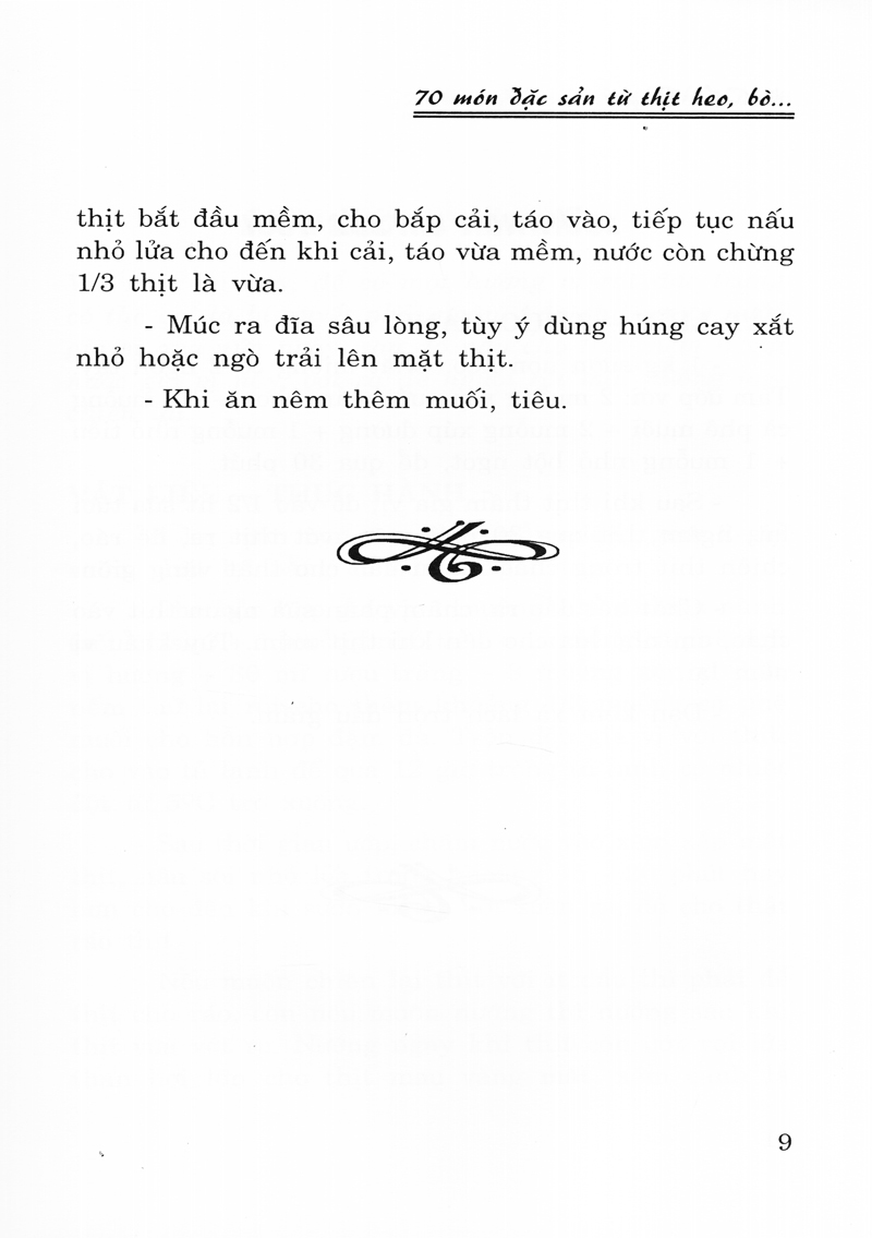 70 Món Đặc Sản Heo, Bò PDF 70 Món Đặc Sản Heo, Bò PDF