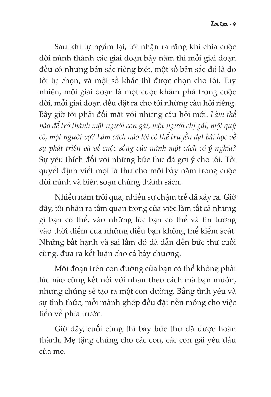 7 Lá Thư Gửi Con Gái: Bài Học Về Tình Yêu Thương, Tinh Thần Lãnh Đạo Và Gia Tài Để Lại PDF