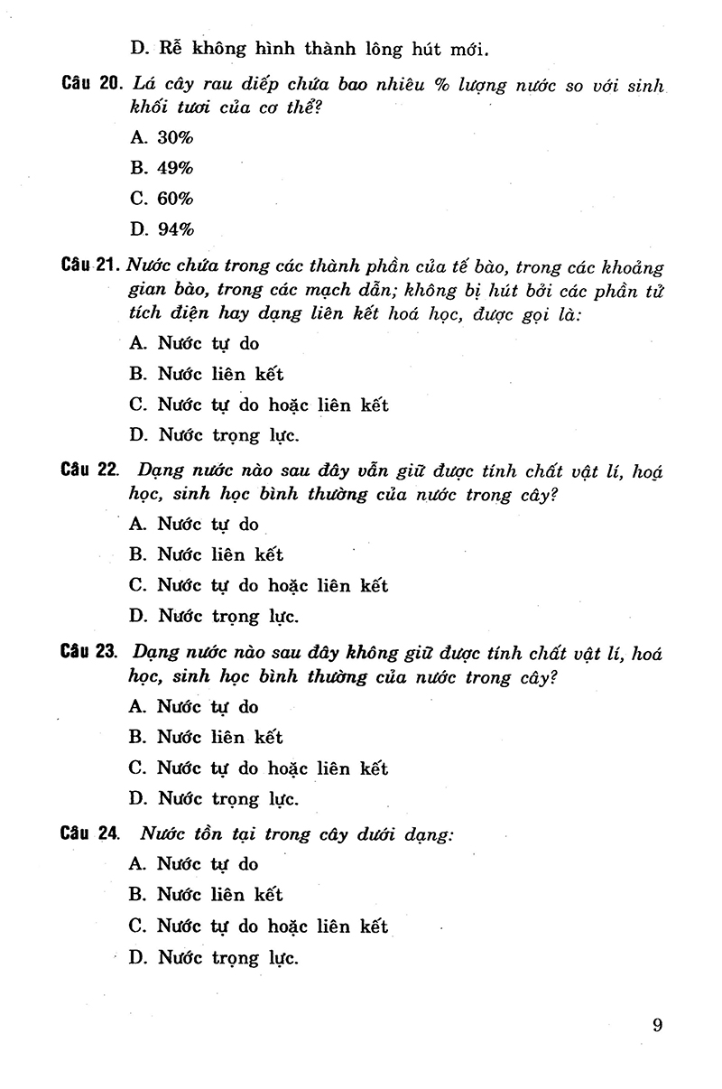 800 Bài Tập Trắc Nghiệm Sinh Học 11 PDF đọc ebook online, epub online, nghe sách nói audio miễn phí.