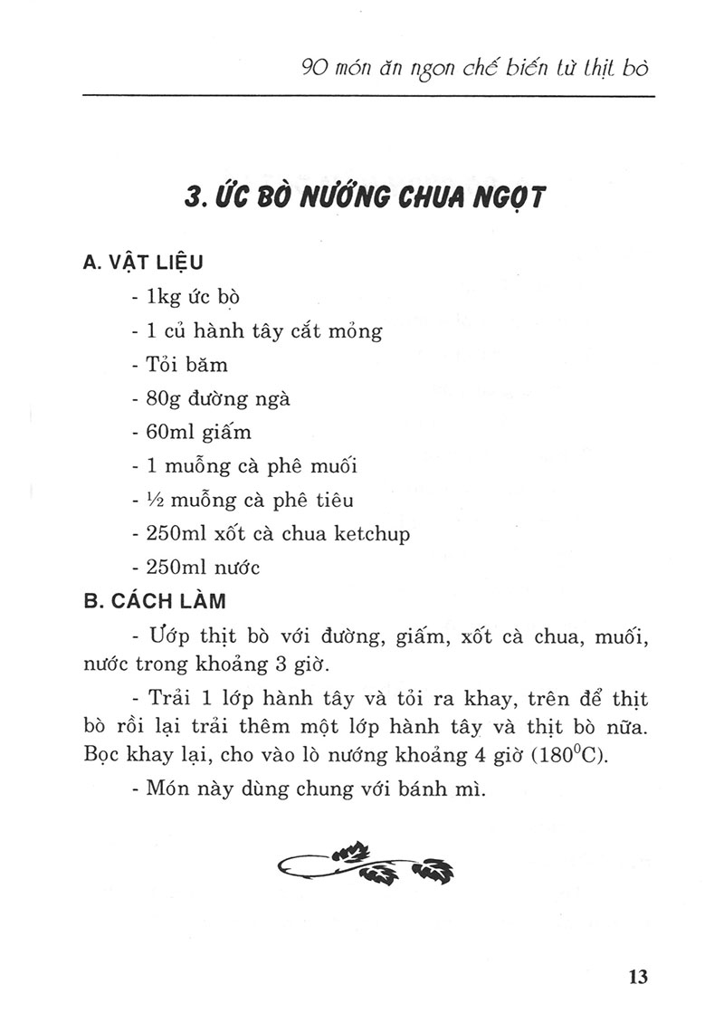 90 Món Ăn Ngon Chế Biến Từ Thịt Bò PDF đọc ebook online, epub online, nghe sách nói audio miễn phí.