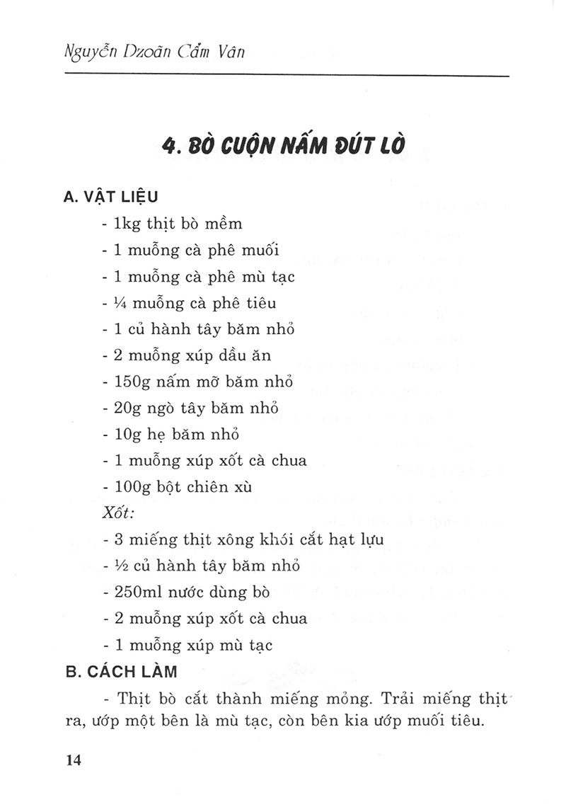 90 Món Ăn Ngon Chế Biến Từ Thịt Bò PDF đọc ebook online, epub online, nghe sách nói audio miễn phí.