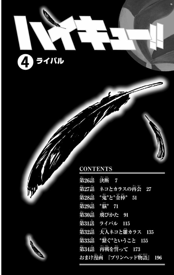 ハイキュー 4 Haikyu 4