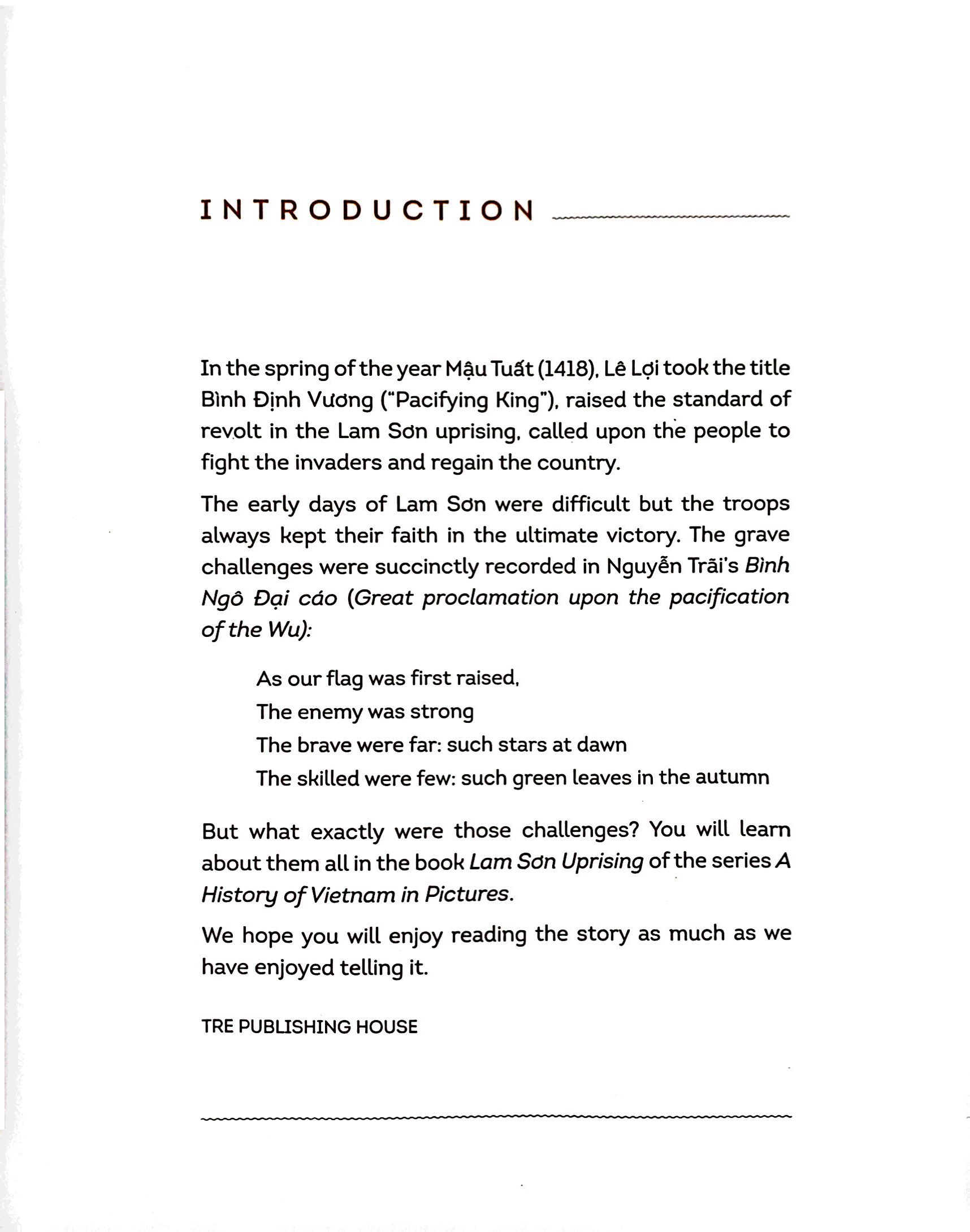 A History Of Vn In Pictures - The Lam Sơn Uprising In Colour PDF A History Of Vn In Pictures - The Lam Sơn Uprising In Colour PDF