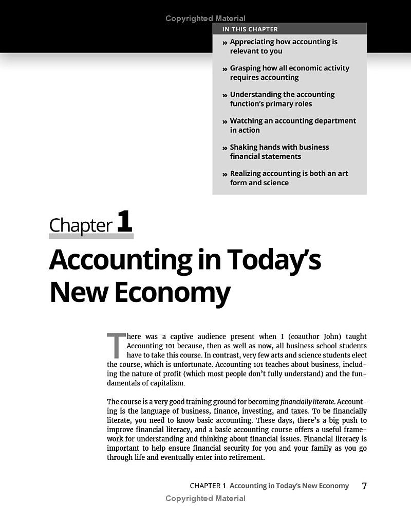 Accounting For Dummies 7th Edition