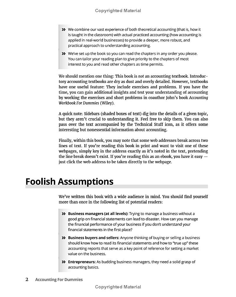 Accounting For Dummies 7th Edition