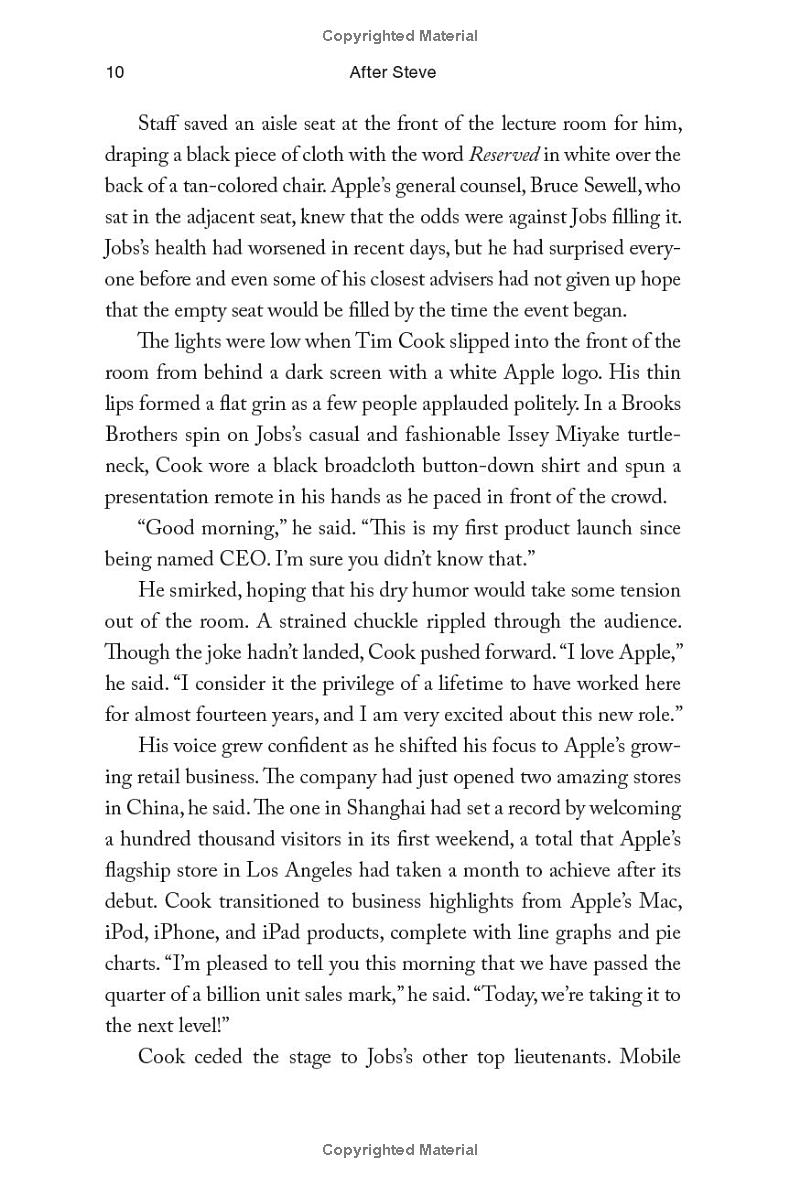 After Steve: How Apple Became A Trillion-dollar Company And Lost Its Soul PDF đọc ebook online, epub online, nghe sách nói audio miễn phí.