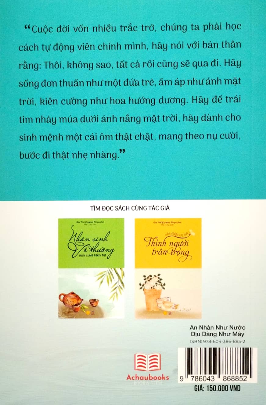 An Nhàn Như Nước - Dịu Dàng Như Mây PDF đọc ebook online, epub online, nghe sách nói audio miễn phí.