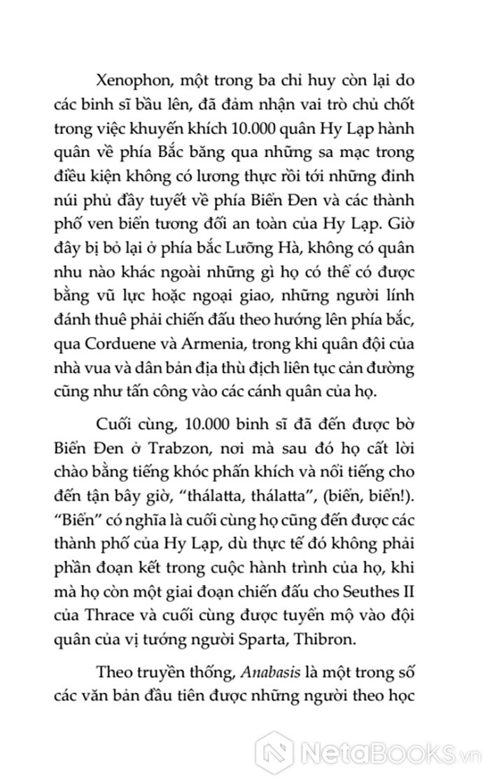 Anabasis - Hồi Ký Viễn Chinh Xứ Ba Tư 2024 PDF Anabasis - Hồi Ký Viễn Chinh Xứ Ba Tư 2024 PDF