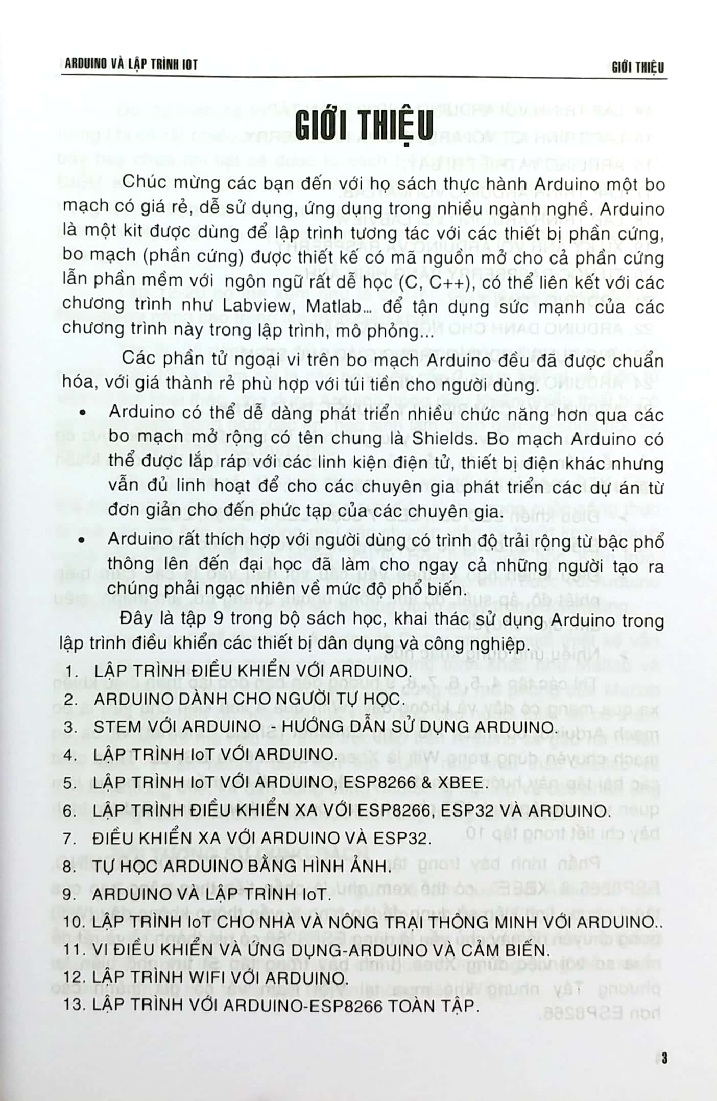 ARDUINO Và Lập Trình IoT PDF ARDUINO Và Lập Trình IoT PDF