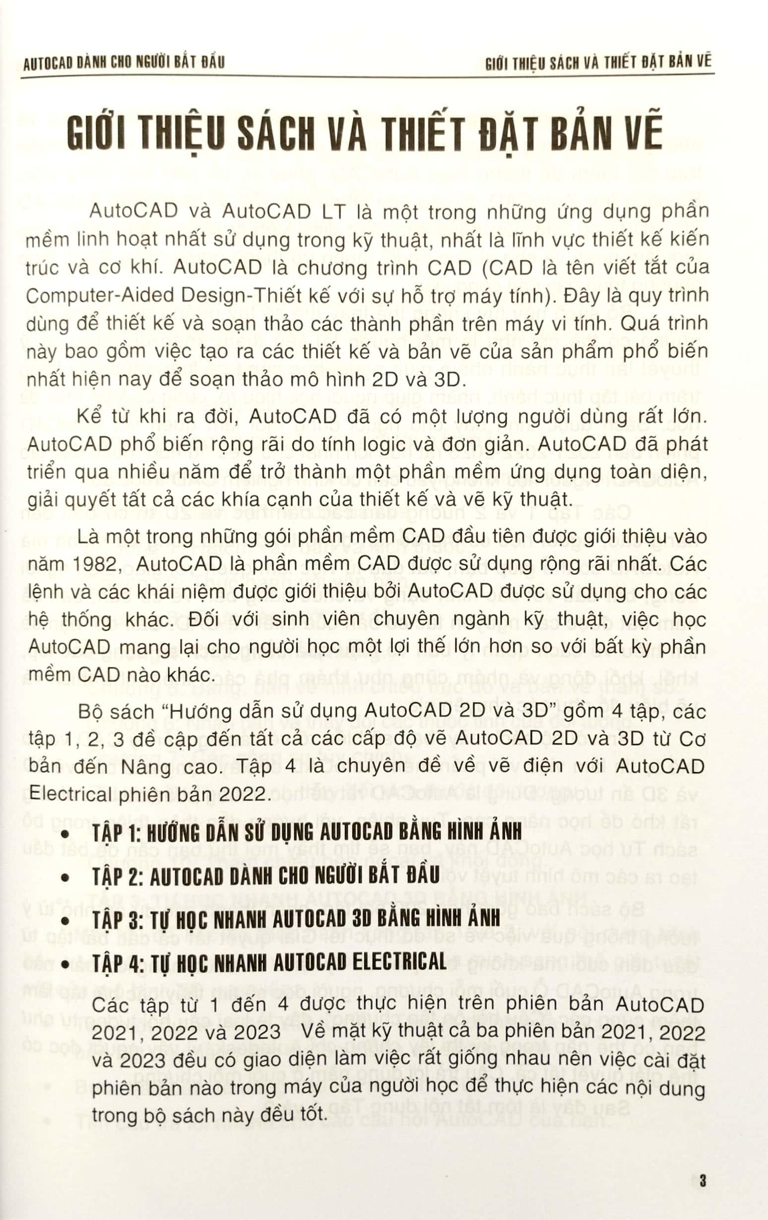 AutoCAD Dành Cho Người Bắt Đầu PDF đọc ebook online, epub online, nghe sách nói audio miễn phí.