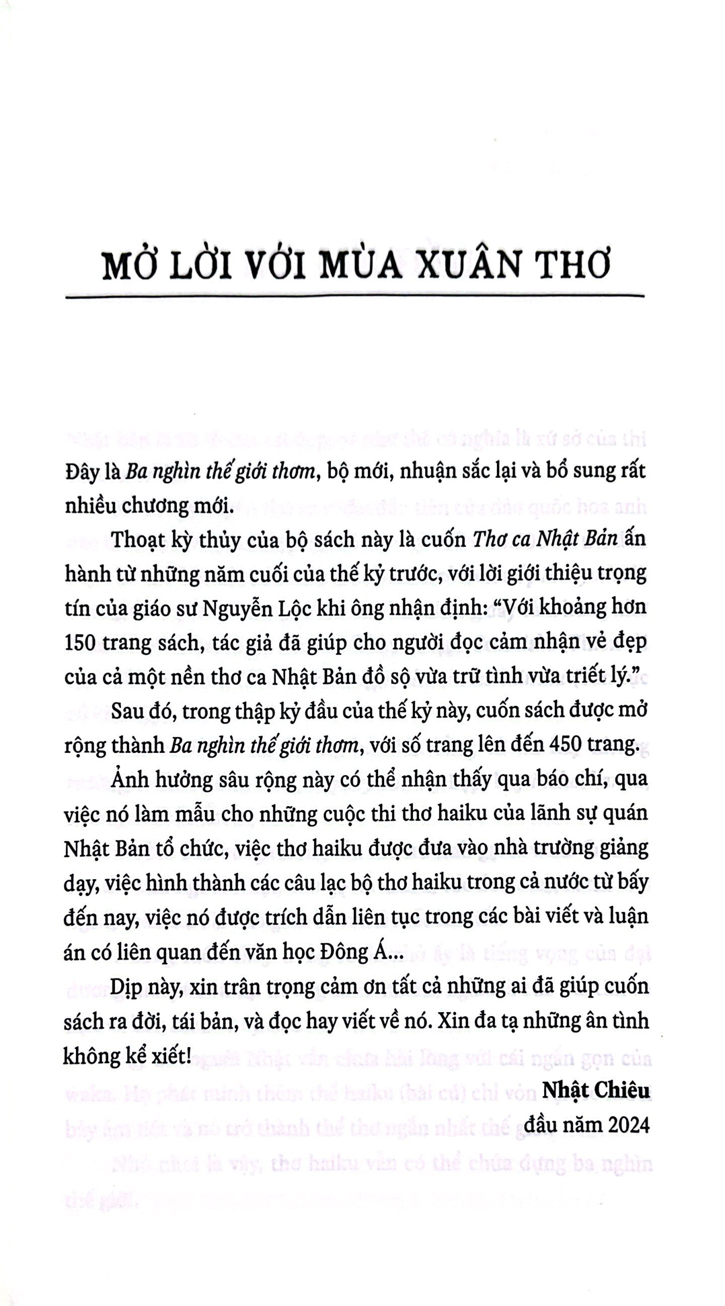 Ba Nghìn Thế Giới Thơm PDF Ba Nghìn Thế Giới Thơm PDF