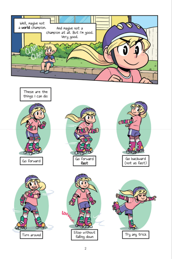 BabySitters Little Sister 2 Karen's Roller Skates A Graphic Novel