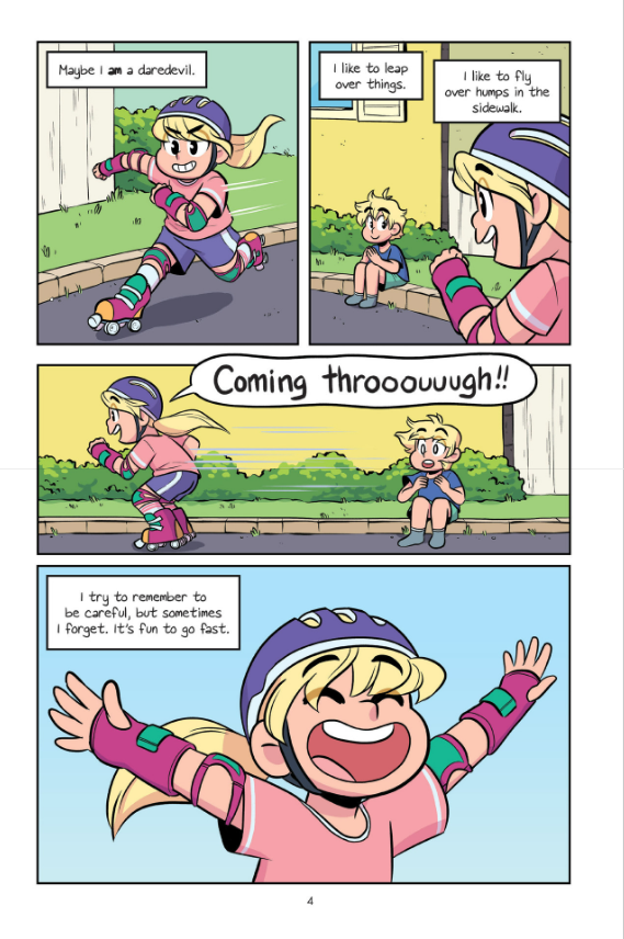 BabySitters Little Sister 2 Karen's Roller Skates A Graphic Novel