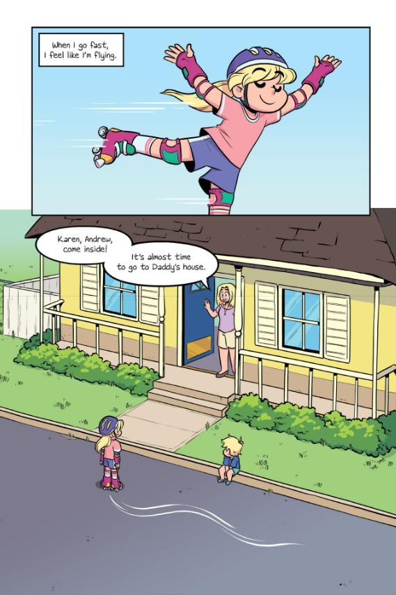 BabySitters Little Sister 2 Karen's Roller Skates A Graphic Novel