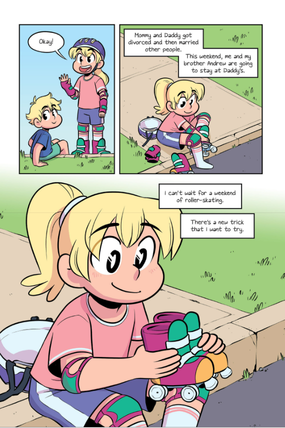 BabySitters Little Sister 2 Karen's Roller Skates A Graphic Novel